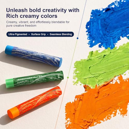 rubens Oil Pastels Set of 48 Colors, Creamy & Easy Blending - color: 48 Colors