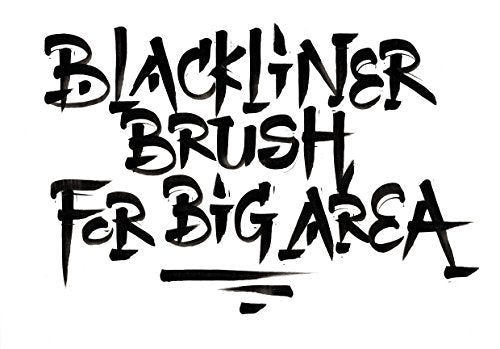 Molotow Blackliner Ink Refill, Black, Permanent Archival Ink, Quick Dry, Fade Resistant, 30ml Bottle, 1 Each (693.640) - style: Ink refill
