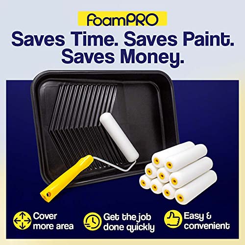 Foampro 175 Foam Paint Roller, Pack of 1 - size: Pack of 1, style: Roller 6"