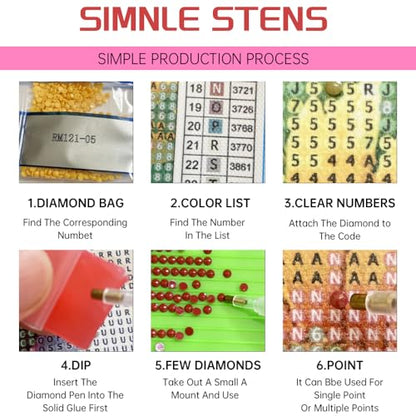 5D Diamond Painting Kits For Beginners Diamond Art Cow Diamond Art Kit 14X14 Inch DIY Diamond Painting Kits For Adults Diamond Art Set - color: FYZZ-142