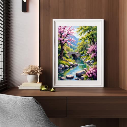YOYA 2 Pack 5D Landscape Diamond Art Kits for Adults 12x16 Inch - color: Landscape 038