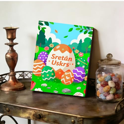 Niteform 12 Packs Easter Pre Drawn Canvas to Paint - 5x7 in Pre Printed Canvas Boards, Pre Stretched Outline Painting Kits for Beginners, Adults, Party Favors & Spring Craft Activities - style: 5*7-easter