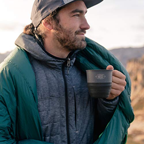 UCO Collapsible Camp Cup for Camping, Backpacking, and Hiking, 12 Ounces - color: Classic Blue