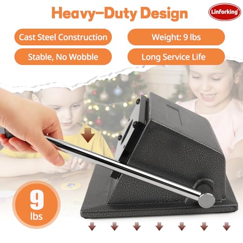 35mm (1.38") Circle Punch for 25mm (1") Buttons & Badges,Circle Cutter | Button Paper Cutter Graphic Punch Die Cutter | Heavy-Duty Round Paper Cutter for Professional Button Making, Badges & Crafts
