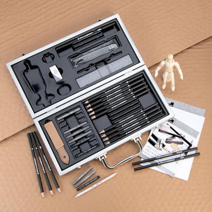 Royal & Langnickel Sketching Wood Box Set RSET-SKET3000