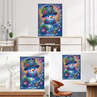 HHMATITS Christmas Diamond Art Kits for Adults 12x16inch - color: Christmas-2