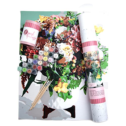 Pink Picasso Paint by Number Kit, for Adults & Teens,16x20, Pick Me Up - color: Pick Me Up