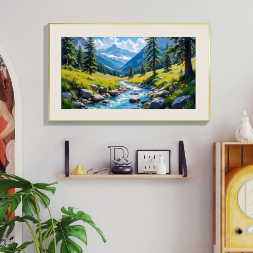HeeBenor 5D Landscape Large Diamond Painting Kits for Adults, 27.5" X15.7" - color: Landscape 055