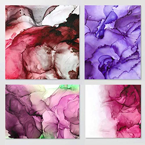 White Alcohol Ink Paper - 50 Sheets Pixiss Heavy Weight Art Paper for Alcohol Ink & Watercolor - Extra Smooth Synthetic Paper A4 8x12 inches, 300gsm - size: 2 Pack | 50 Sheets