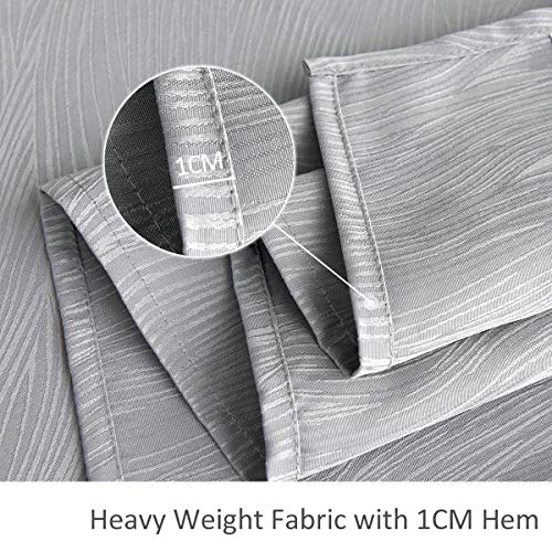 maxmill Square Tablecloth Swirl Design Water Resistance Antiwrinkle Heavy Weight Soft Table Cloth for Buffet Banquet Parties Event Holiday Dinner Square 52 x 52 Inch Light Grey - color: Light Grey, size: 52" x 52" (Square)