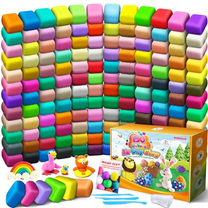 ESSENSON Air Dry Clay 150 Colors, Modeling Clay for Kids - color: 150 Colors