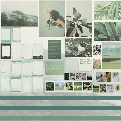 Tenare 114 Pcs Aesthetic Scrapbook Kit DIY Junk Journaling Supplies Scrapbooking Materials for Bullet Junk Journal, Art Journaling, Vintage Collage Album Gift for Adults Women Beginner(Nice Style) - style: Nice Style