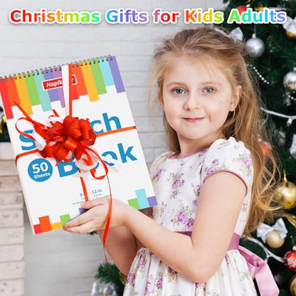 9" x 12" Sketch Book, 4-Pack 50 Sheets Spiral Bound Art Sketchbook Notebook - size: 9" x 12"(Pack of 4)