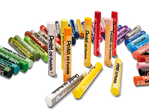 Pentel Oil Pastels - Set 50 - size: 50 Count (Pack of 1)