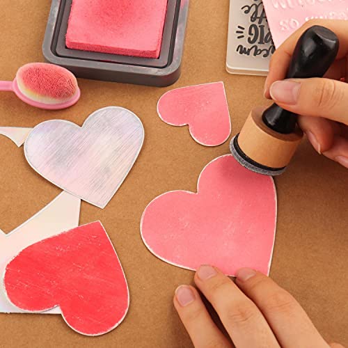 BAOFALI 160 Pieces Mini Ink Blending Tool 80Pcs Round Replacement Foam Pads 80 Pcs Medium-Grit Sandpaper Provides Card Making Embossing Painting Rendering The Ideal Friction to Work on Cardstock - size: 160 Pieces