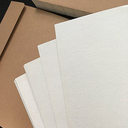 Kraft Cover Drawing Notebook & Sketchbook – Set of 2 Blank Plain Sketch Books – 125g Thick Paper A5 Size, 150x210mm Paper Ideal for Drawing & Sketching- 128 sheets/256 pages – 180 Degree Opening, 2pcs - size: 150x210mm
