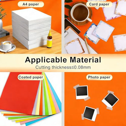 2.28in/58mm Button Maker Paper Cutter Circle Punch, for Button Magnet Making Photo Cutting, ≥1 Million Cuts