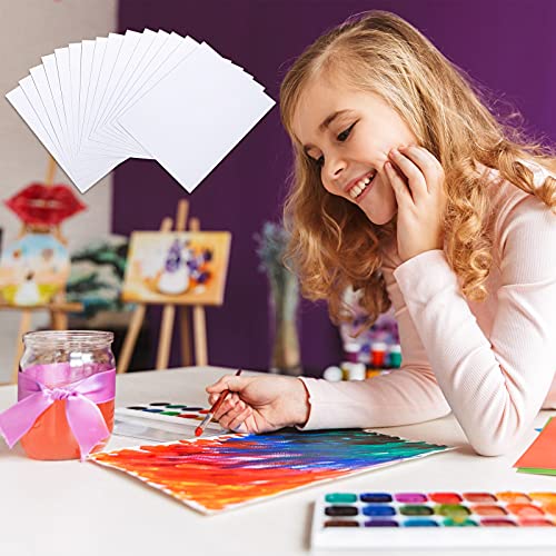 TecUnite 60 Sheets Watercolor Paper Pad Bulk, 6 x 6 Inch, Cold Press - color: Cold Press, size: 6 x 6 inch