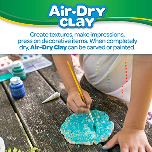Crayola Air Dry Clay for Kids - White, 25lbs, Teacher Wishlist Supplies, Classroom Must Haves, Bulk Modeling Clay for Kids, No Bake, Sculpting & Molding Material | Classroom Must Haves, Bulk Modeling Clay for Kids, No Bake, Sculpting & Molding Material -