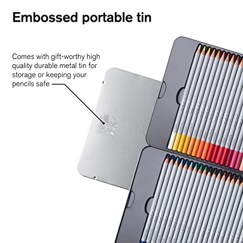 Winsor & Newton Studio Collection, Color Pencils, Set of 48 - style: 48 Color Pencils