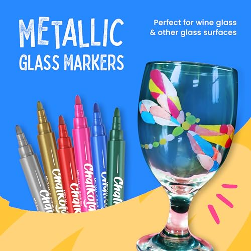 Chalkola 21 Extra Fine Tip Liquid Chalk Markers for Blackboard & Glass Pens | (Pack of 21, 1mm Tip) - Washable Liquid Chalk Pens for Dry Erase Board, Car Windows - Thin Chalkboard Markers Erasable - size: Extra Fine Tip - 1mm