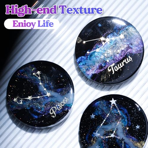 LET'S RESIN Extra Deep Resin Coaster Molds Silicone,4 Inches Silicone Molds | 6 Cavity Flexibility Round Molds for Resin, Epoxy Coaster Molds for Cups Mats, DIY Craft, Flower Bouquet Preservation - size: 13.7 x 9.8 x 0.82 inches