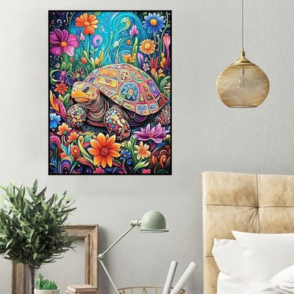 HHMATITS Sea Turtle Diamond Art Kits for Adults 12x16inch - color: Sea Turtle