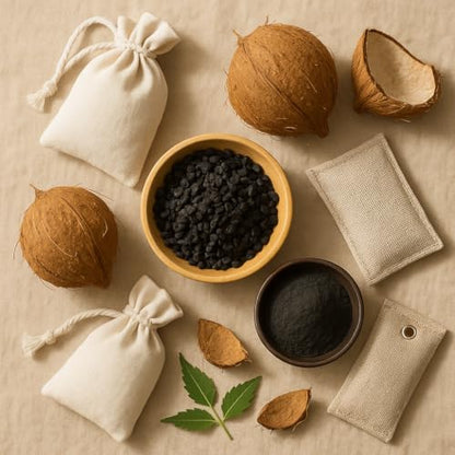 MB Herbals Activated Charcoal Powder from Coconut Shell 3.5 oz (100 Gram) For External Use Only | For ToothPowder Face Packs and Masks | Soap Making | Do not Injest