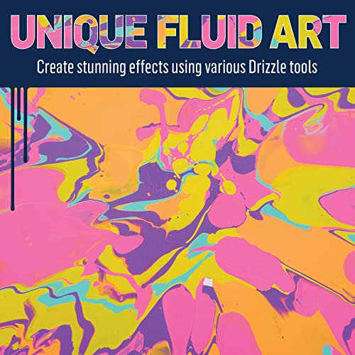 FolkArt Drizzle Pop-Up Splash Guard, Durable Tool for DIY Paint Pouring Arts and Crafts Projects, 50824 - style: Splash Guard