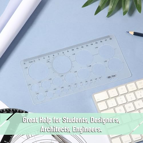Mr. Pen- Circle Template, Circle Stencil - style: Circle Template, 1 pcs