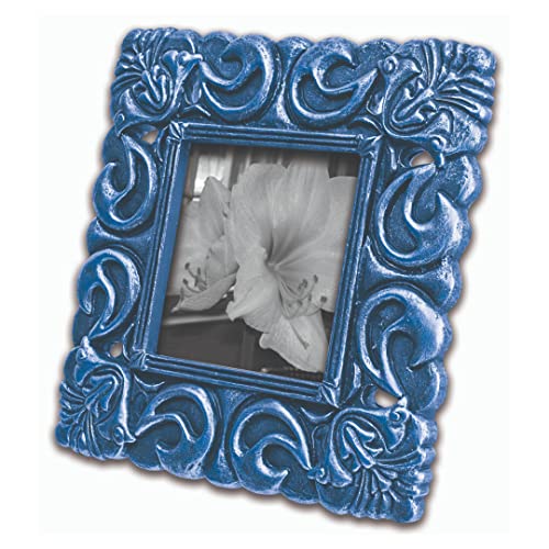 Deco Art Metallic Lustre Wax Finish, 1 oz, Cosmic Blue - color: Cosmic Blue, size: 1 Fl Oz (Pack of 1)
