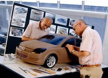 Professional Automotive Design Clay, 900g Non-Drying Oil-Based Sculpting Clay for Car Models, Prototyping and Mold Making, Smooth Firm for CNC and Hand Sculpting