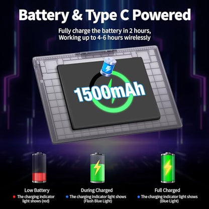 Rechargeable A4 Light Pad with Carry Bag & Stand,Ultra Thin Light Table with Clip,6 Levels of Brightness Light Box for tracing,Diamond Painting.led Light Board for Artists,Drawing,Sketching,Animation - style: A4 With Bag Rechargeable
