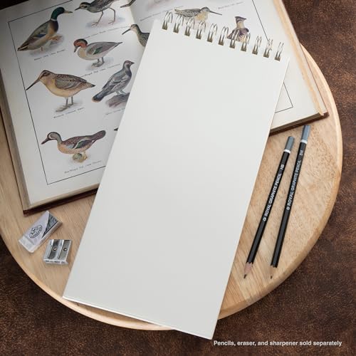 Bee Paper - 6"x 12" Super Deluxe Mixed Media Sketching Pad, 60 Sheets - size: 6-inch x 12-inch, 60 Sheet Wire Bound Pad