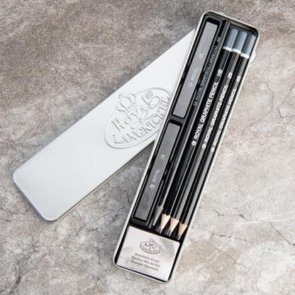Royal & Langnickel Sketching Art Set W/Tin - style: Sketching