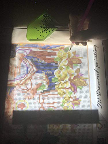 Ultra-Thin Portable A4 LED Light Box Tracer w/USB Cable Dimmable Brightness LED Artcraft Tracing Light Box Light Pad for Artists Drawing Sketching Animation Stencilling X-ray Viewing - style: A4 (13*8.5 inch) light pad + 100pcs Tracing Paper