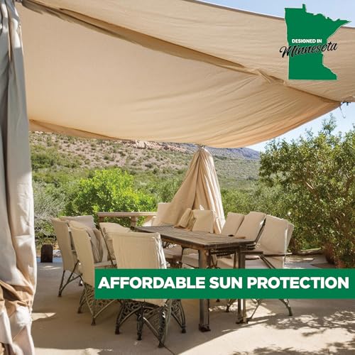 All Purpose Canvas Drop Cloth by EZ Drop - Cotton Duck Dropcloth Tarp for Painting, Construction Debris, Floor & Furniture Protection, Heavy Duty Cover Against Paint, Dust, Dirt (20 ft. x 30 ft.)