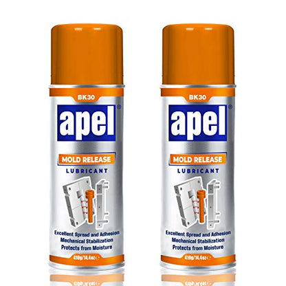 mitreapel Silicone Mold Release Spray (2 x 14.4 oz) Release Agent Aerosol Spray (2 Pack)