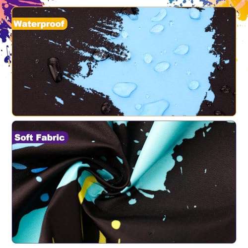 Painting Artist Apron with Pockets, Waterproof Painting Aprons for Adults, Adjustable Art Apron Bib Apron - color: Style 1