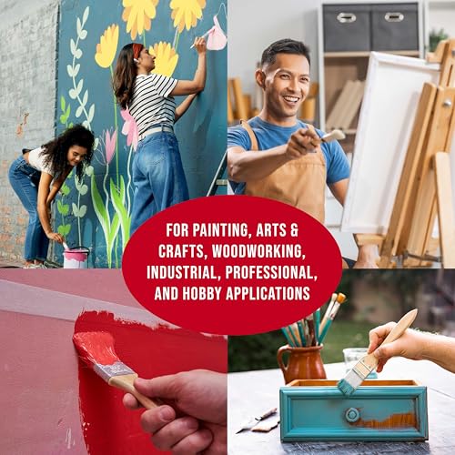 U.S. Art Supply 3 Pack of Variety Size (Set of 6 Packs of 3 = 18 Total