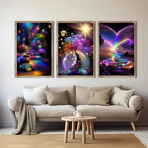 6 Pack Butterfly Flower Diamond Art Kits for Adults, 5D Diamond Art Sets - color: KM693+694+695+696+697+698-1