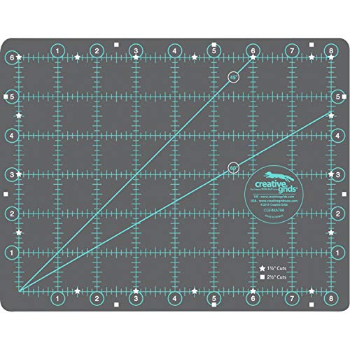 Creative Grids Self- Healing Cutting Mat 6" x 8" CGRMAT68