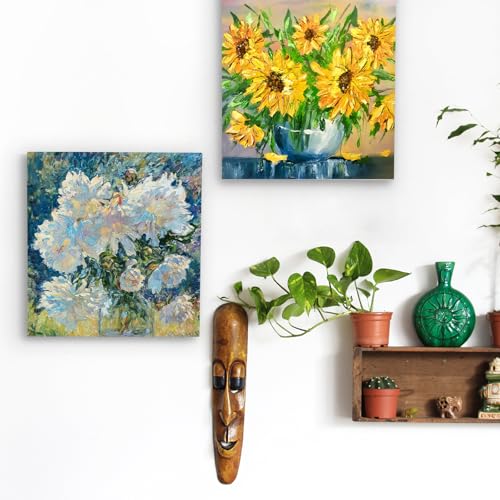 2 Pack 40x40'' Unfinished Gallery Birch Wood Canvas Panels | 1 1/2’’ Deep Wood Canvas, Cradle Boards for Painting, Pouring, Burning, Crafts, Epoxy Resin, Laser Engraving Cutting - size: 40*40 2 Pack