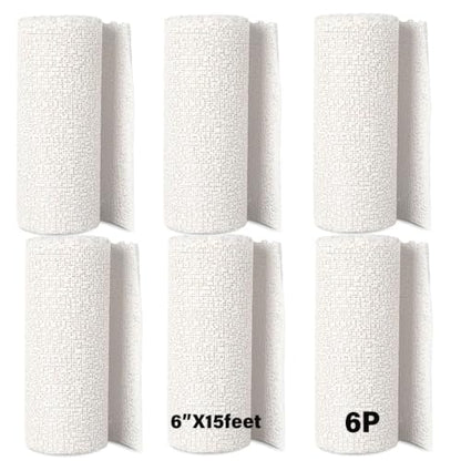 6P 6“X15 feet Plaster Cloth Rolls Paris Belly Casting Kit Pregnancy 6" W x 90 feet L - size: 6"X15f, style: 6P
