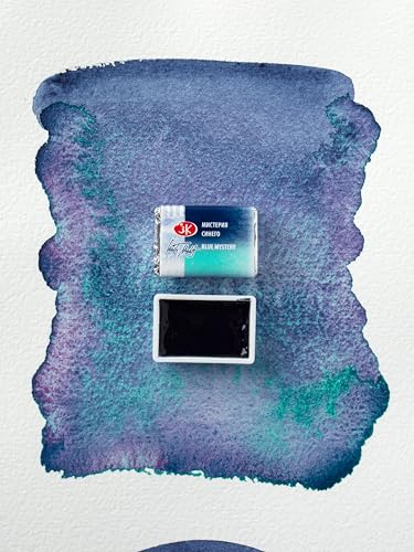 White Nights Limited Edition Granulation Metamorphoses Watercolor Collection of Professional Artist Grade Paints Vibrant Lightfast Colors by Nevskaya Palitra (Mystery) - color: Mystery