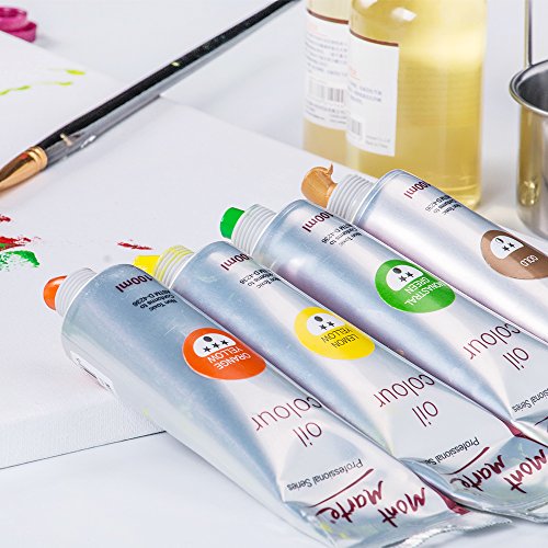 Mont Marte Oil Paint 100mls - Neutral Grey - color: Neutral Grey, size: 3.4 Fl Oz (Pack of 1)