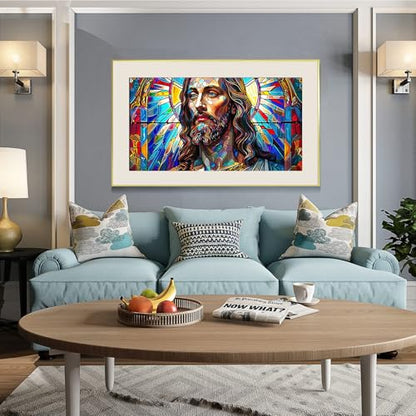 JOOZ Large Diamond Painting Kits for Adults Jesus, 27.5x15.7 Inch - color: Jesus