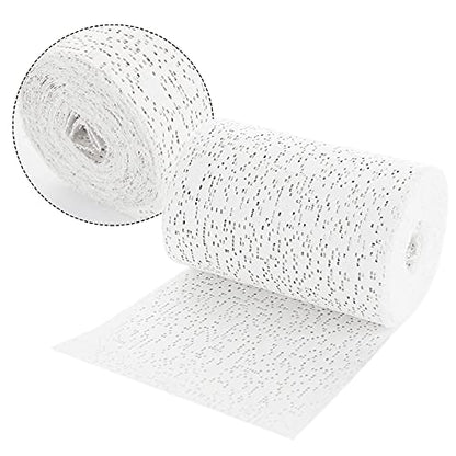 12 Pack Plaster Gauze Bandage for Hobby Craft, Each Roll 4 Inch x 15 Feet Plaster Cloth Rolls Bulk, Gauze Bandage Cloth for Masks, Scenery, Belly Cast (4 inch x 180 inch/5 yd)