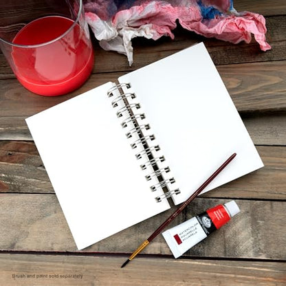 Bee Paper - 4"x 6" Super Deluxe Mixed Media Sketching Pad, 60 Sheets - size: 4-inch x 6-inch, 60 Sheet Wire Bound Pad