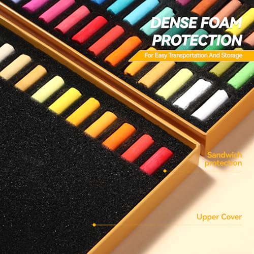 Paul Rubens Soft Pastels, 48 Colors Pastels for Artists and Beginners - style: 48 Colors